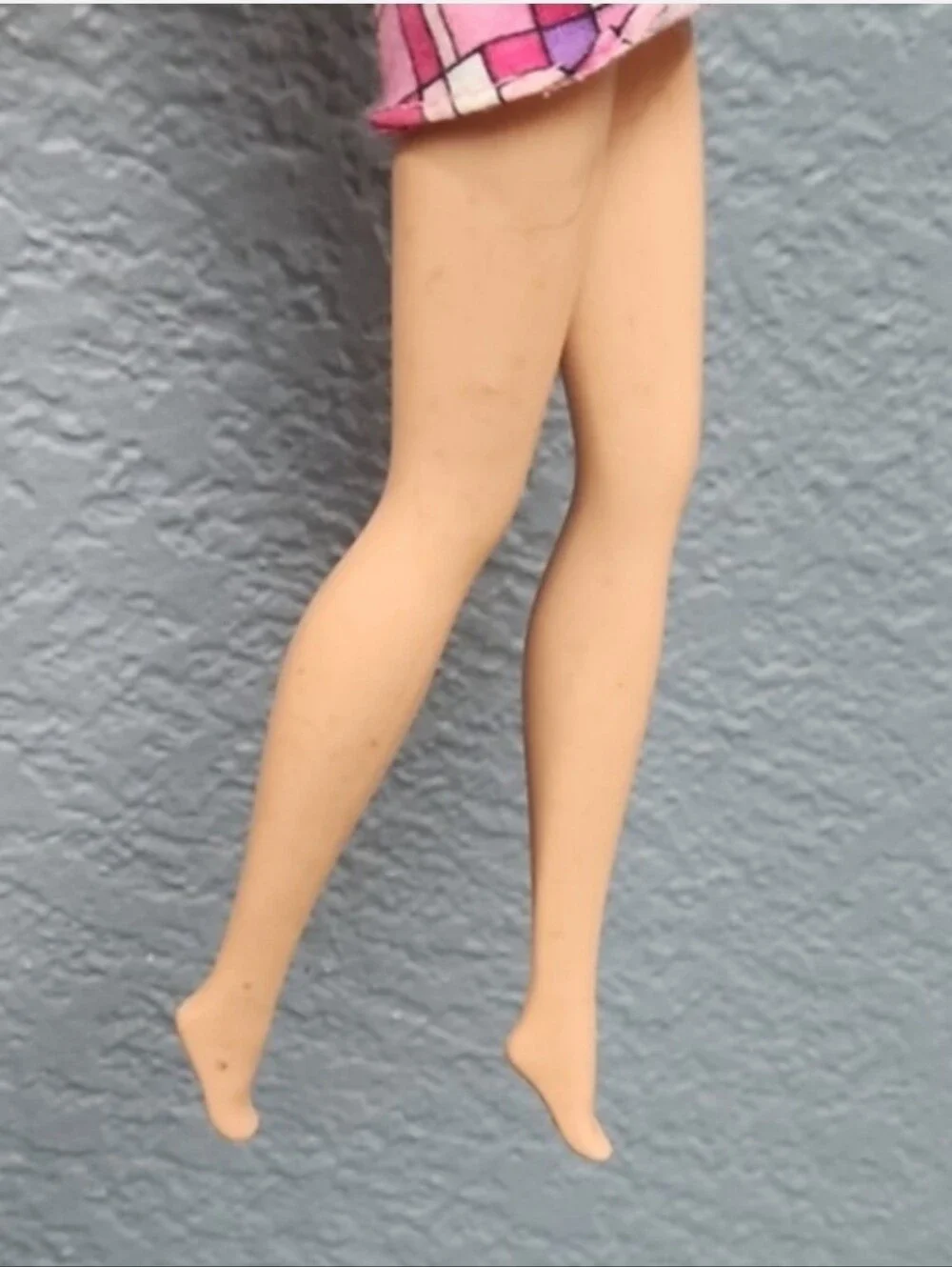Vintage Hip To Be Square Barbie Doll Pink Purple Dress